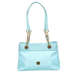 MCM blue PVC Tote Bag 5