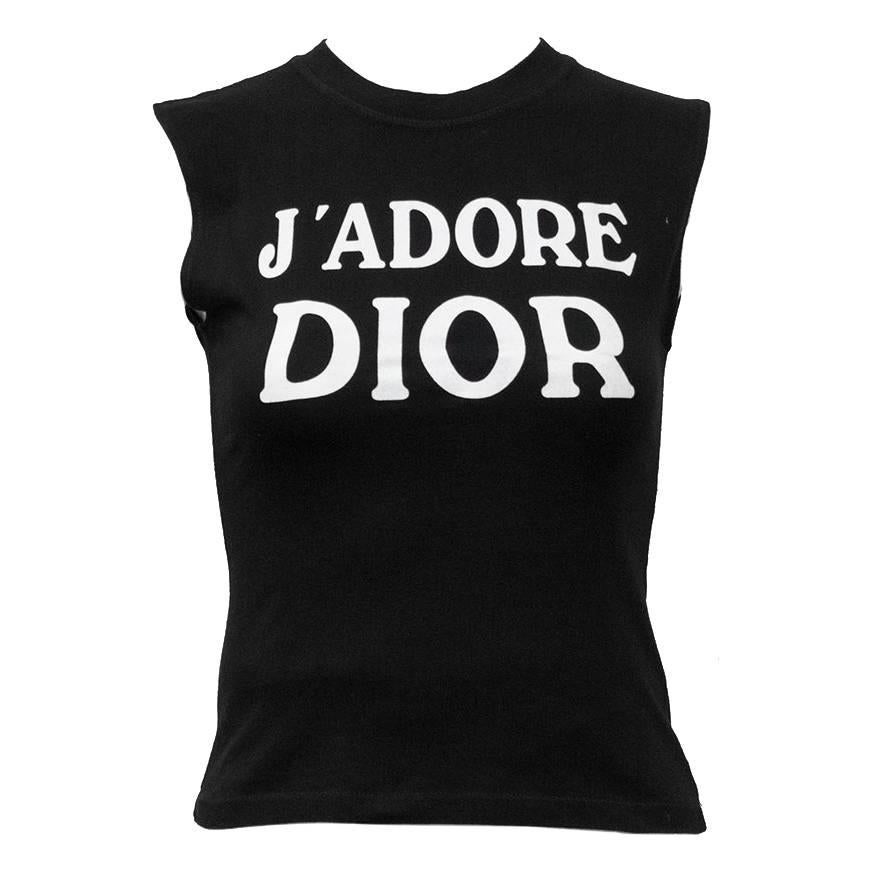 1990's Iconic Christian Dior 'J'ADORE DIOR' Muscle T