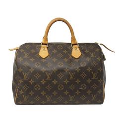 Louis Vuitton Speedy 30 Monogram Canvas Handbag in Dust Bag