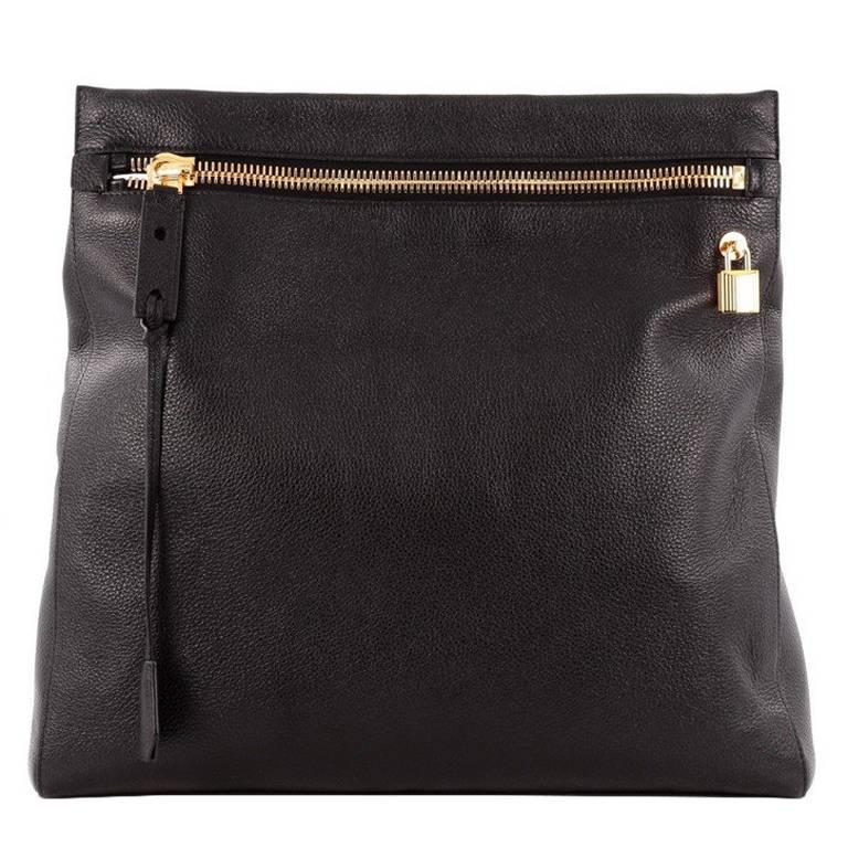 Tom Ford Alix Clutch Leather Large at 1stDibs
