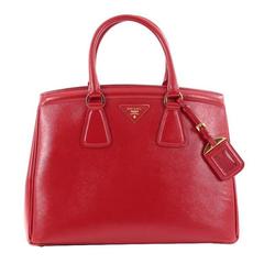 Prada Parabole Handbag Vernice Saffiano Leather