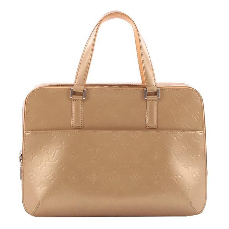 Louis Vuitton Mat Malden Handbag Monogram Vernis