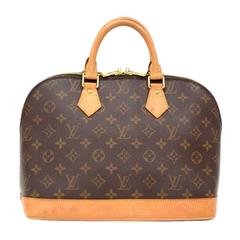 Louis Vuitton Alma Monogram Canvas Hand Bag