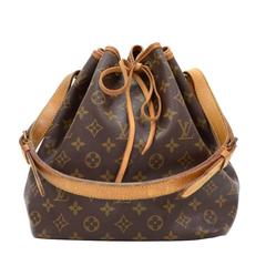 Louis Vuitton Petit Noe Monogram Canvas Shoulder Bag