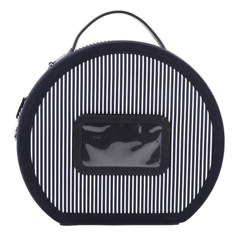 Chanel Hat Box Handbag Fabric