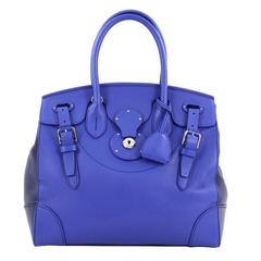 Used Ralph Lauren Collection Ricky Satchel Leather 33 
