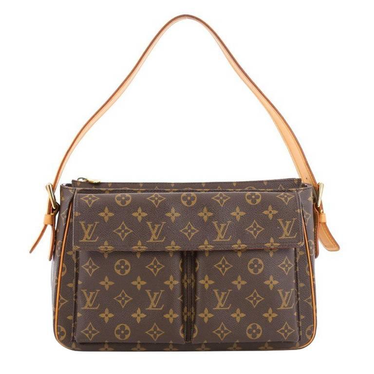 Louis Vuitton Viva Cite Handbag Monogram Canvas GM