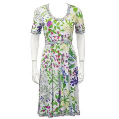 1970's Floral Bessi Day Dress 1