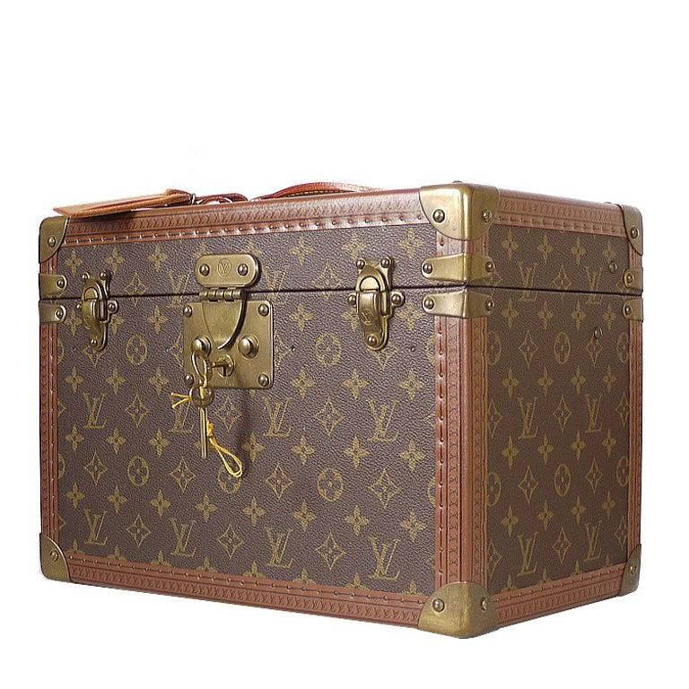 Louis Vuitton Monogram Toiletry Case Travel Trunk