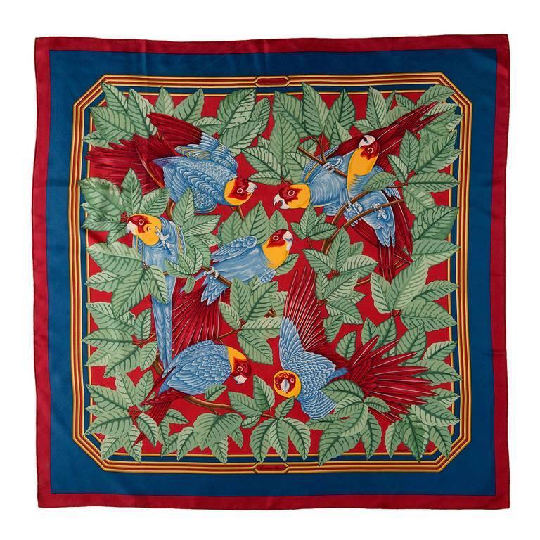 hermes vintage scarves