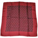 Sciarpa in seta di Liberty of London "Shades of Burgundy