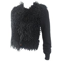 Comme des Garcons 2002 Collection Tufted Runway Cardigan 12