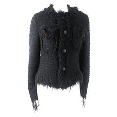 Junya Watanabe 2003 Collection Runway Textured Wool Box Jacket 1