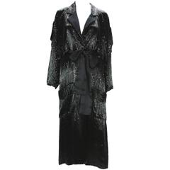 Tom Ford for Yves Saint Laurent S/S 2004 Fully Beaded Coat 11