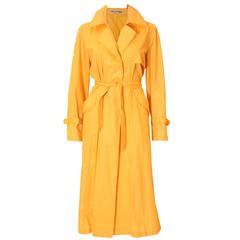 Ted Lapidus Yellow Trench Coat 9