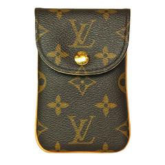 Used Louis Vuitton Monogram Cell Phone Case (rt. $420)