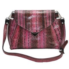 New ETRO Satchel Messenger Tropical Images Coated Canvas Top Hand Bag ...