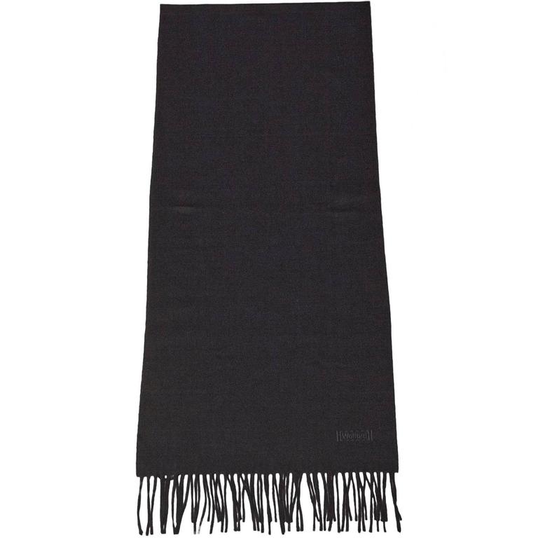 Wolford NEW Black Cashmere Cape Cod Fringe Scarf rt. $370 For Sale at ...