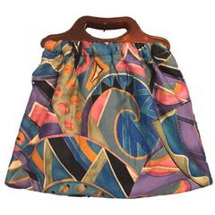 1970s Original Dorothy Designs Colourful Vintage Large Bag Handbag Tote