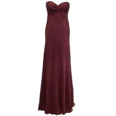 Valentino Plum Gown 10