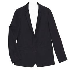 Dries Van Noten Dark Navy Snap Front Blazer 3