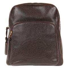 Chanel Espresso Caviar Leather Backpack 11