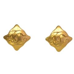 Chanel Vintage '95 Gold CC Clip On Earrings 11