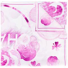 Chanel Vintage printed scarf 3