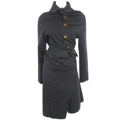 Comme des Garcons 2002 Collection Twisted Jumpsuit Dress 5