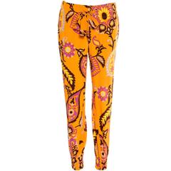 Gucci Multicolor Silk Printed Pants 2