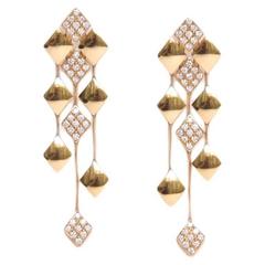CHANEL Earrings in Yellow Gold 18K and Diamonds 2