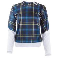 Comme des Garçons Plaid Stamped Top 11