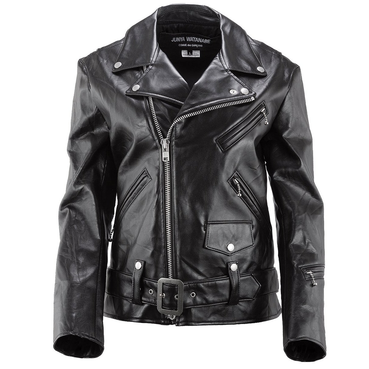 Junya Watanabe Comme des Garçons x Vanson Leather Biker Jacket For 