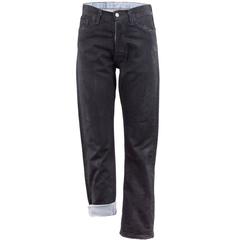 Maison Martin Margiela Artisanal Black Painted Jeans 11