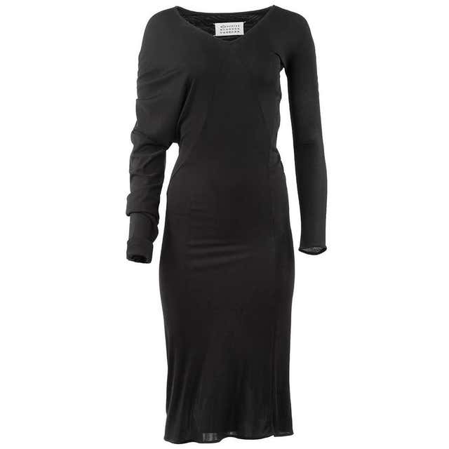 Vivienne Westwood Anglomania Black Bubbly Dress For Sale at 1stDibs