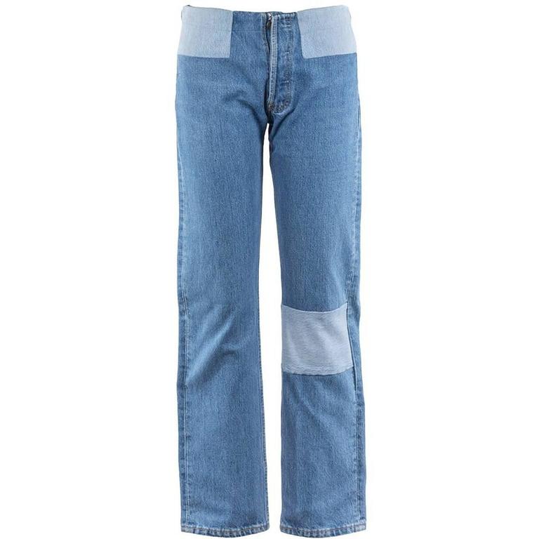 maison margiela denim pants