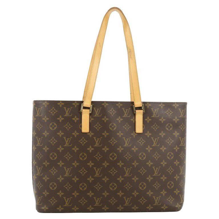 Louis Vuitton Luco Handbag Monogram Canvas