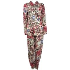 Comme des Garcons Homme Plus 2015 Collection 'Born to Die' Calligraphy Suit 12