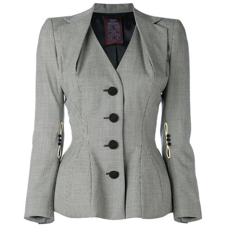 Runaway Spring 1995s Iconic John Galliano Jacket at 1stDibs