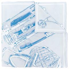 chanel grey draft scarf 8