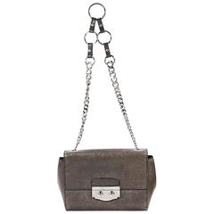 Brown Yves Saint Laurent Leather Shoulder Bag