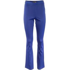 1980's Matsuda Cobalt Blue High Waist Flared Pants 5