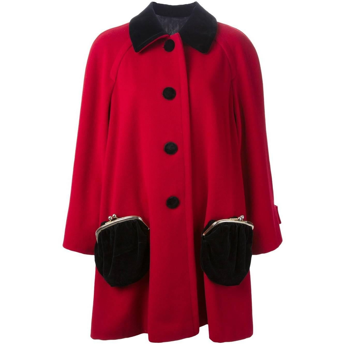 MOSCHINO   Purse pocket coat