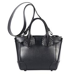 Black Christian Louboutin Studded Elouise Satchel