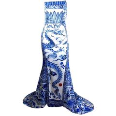 Roberto Cavalli 'Ming Vase China Through the Looking Glass' Met Exhibition Dress 12