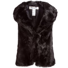 Vintage Comme des Garçons 20th Century Faux Fur Vest