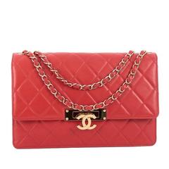 Chanel Golden Class Flap Bag Quilted Lambskin Large