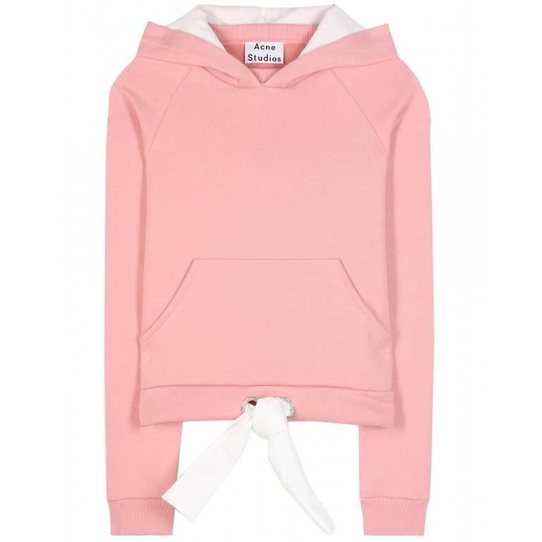 acne studios pink hoodie