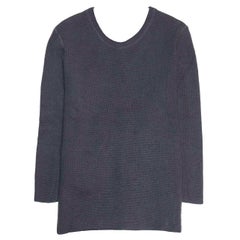 Marc Jacobs Petrol Blue Waffle Style Sweater