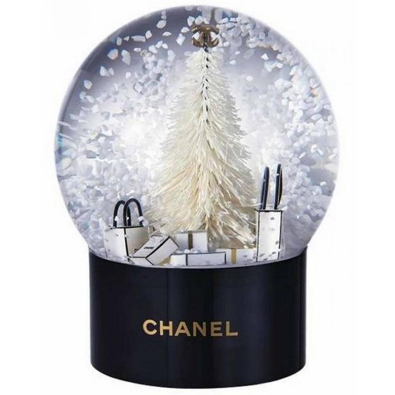 chanel vip collectible large snow globe new at 1stdibs chanel vip collectible large snow globe new at 1stdibs
